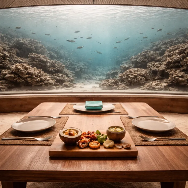 Six metres below: what underwater dining reveals about Maldivian gastronomy