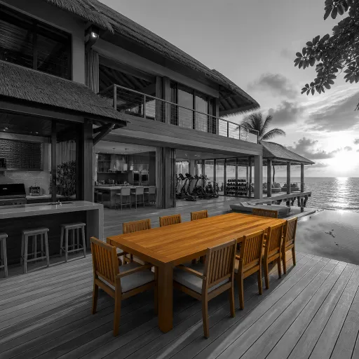 Kitchens, gyms and 1,500 square metres: the Maldives villa designed for staying, not visiting