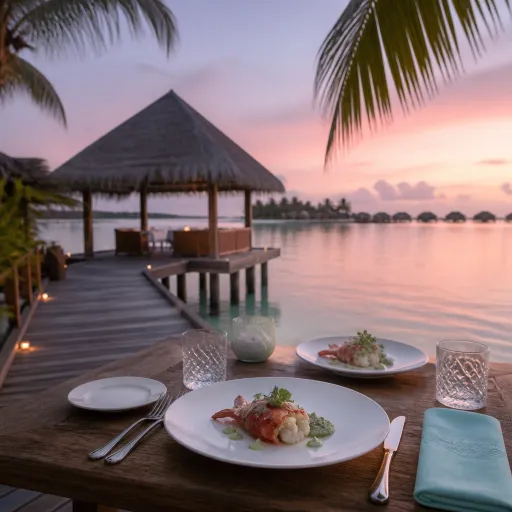 A refined pipeline to exceptional gourmet dining in Maldives luxury hotels